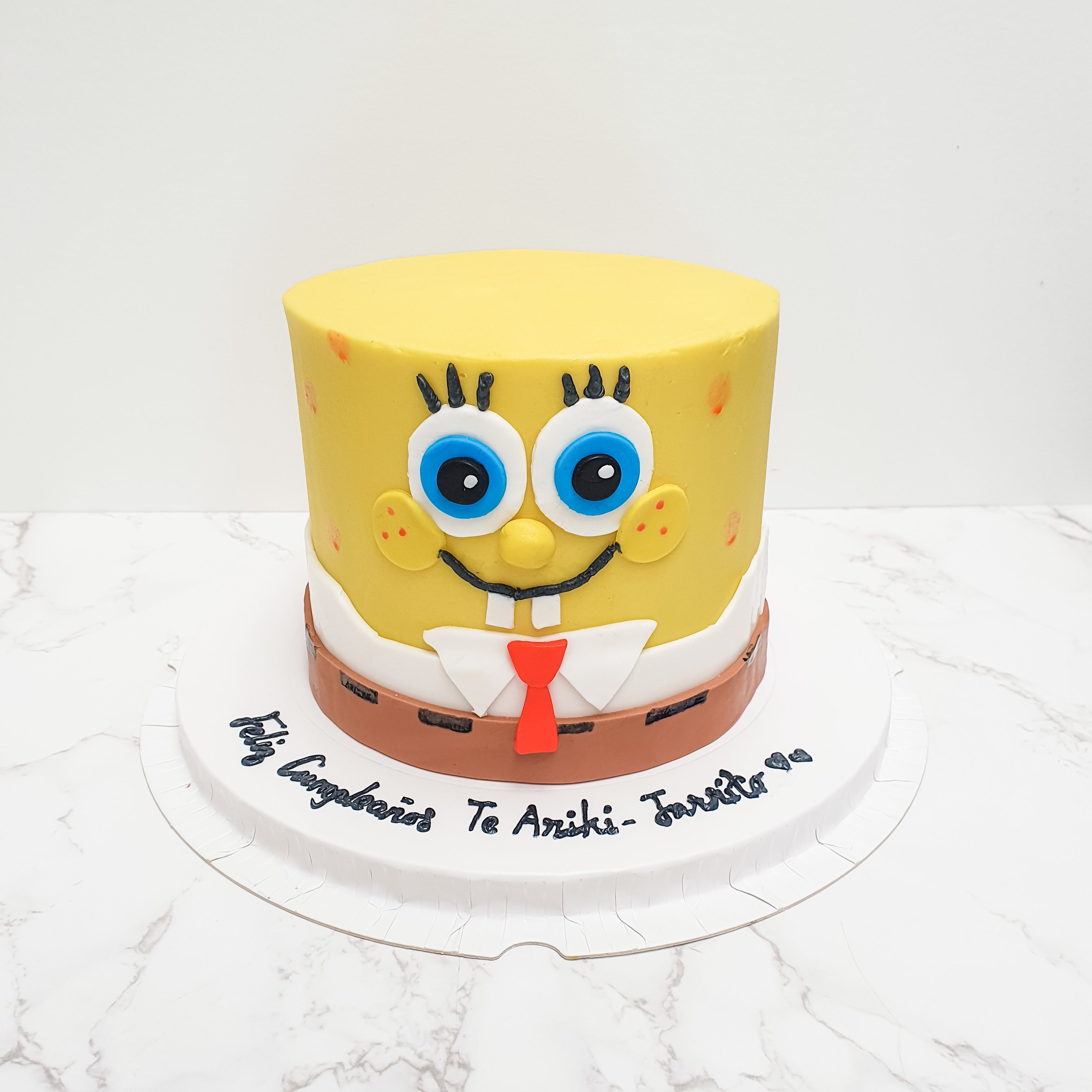 SpongeBob Fondant Cake – Da Cakes Houston