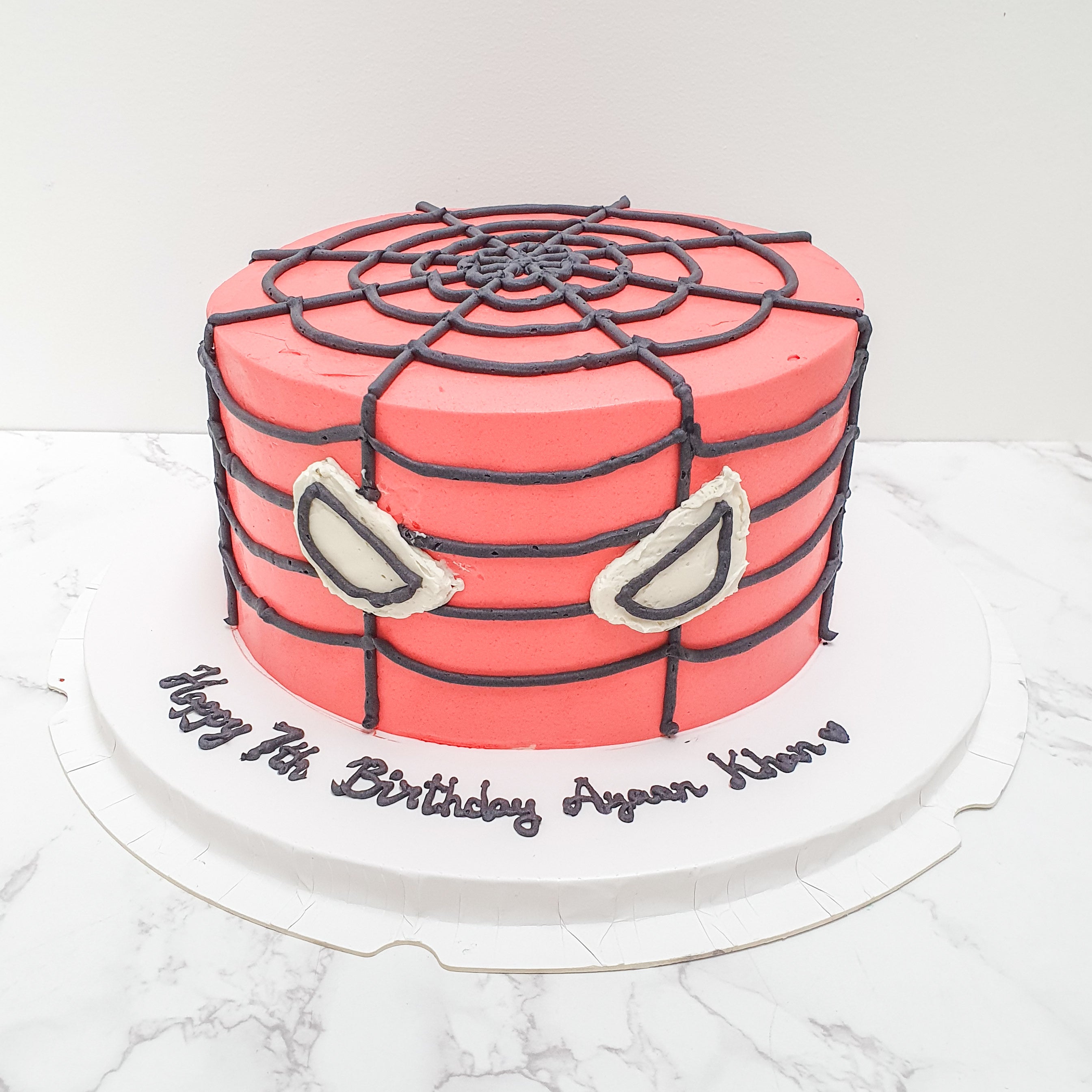 Spider's web cake recipe | BBC Good Food