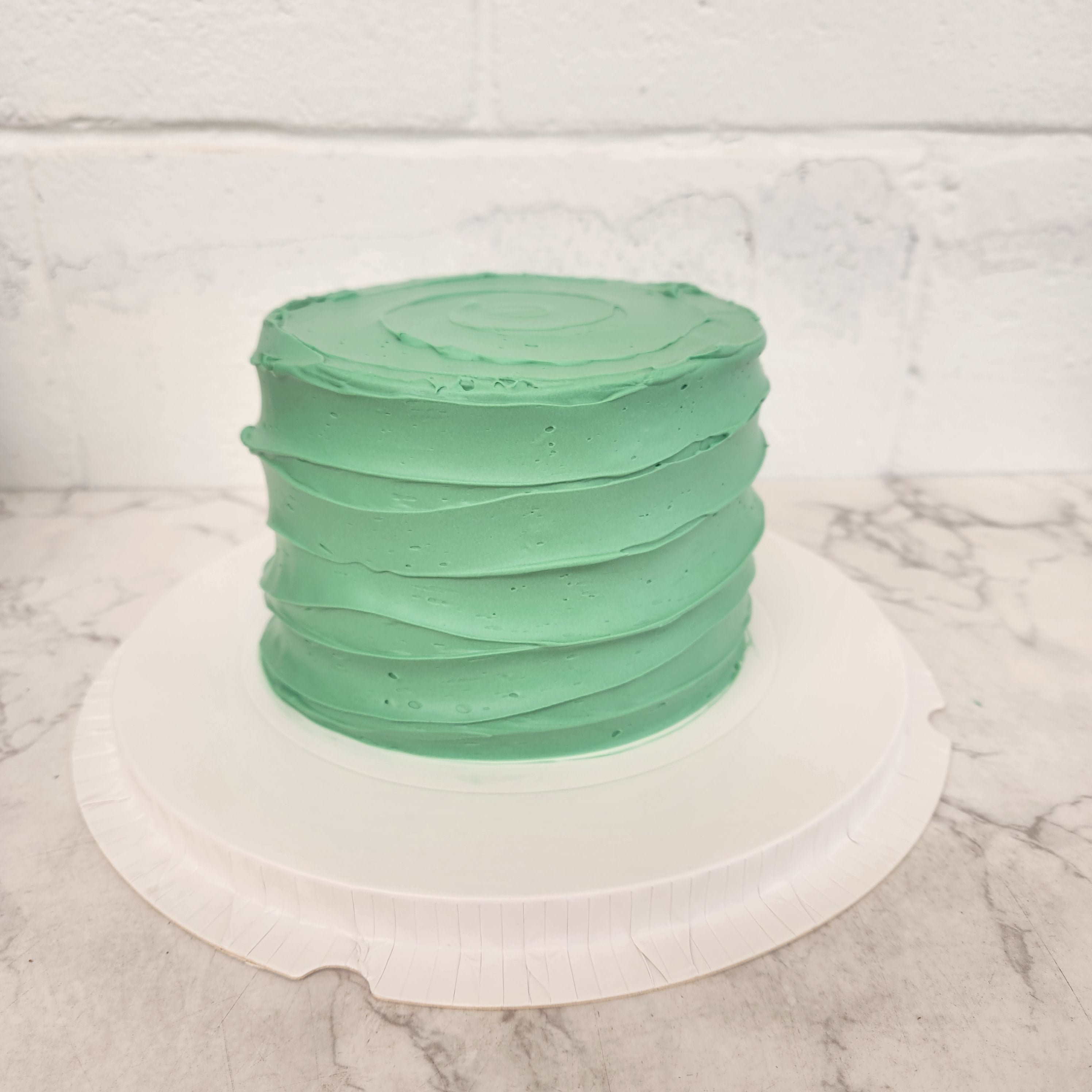 The Making of a Pink and Green Birthday Cake – Grated Nutmeg