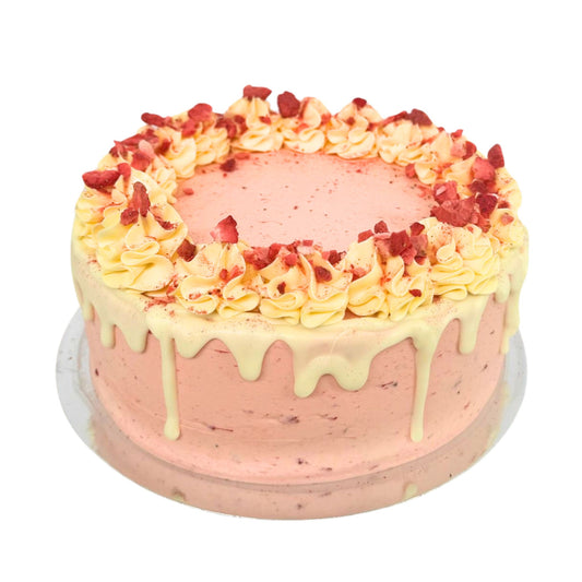 Strawberry Vanilla Cake (Takanini)