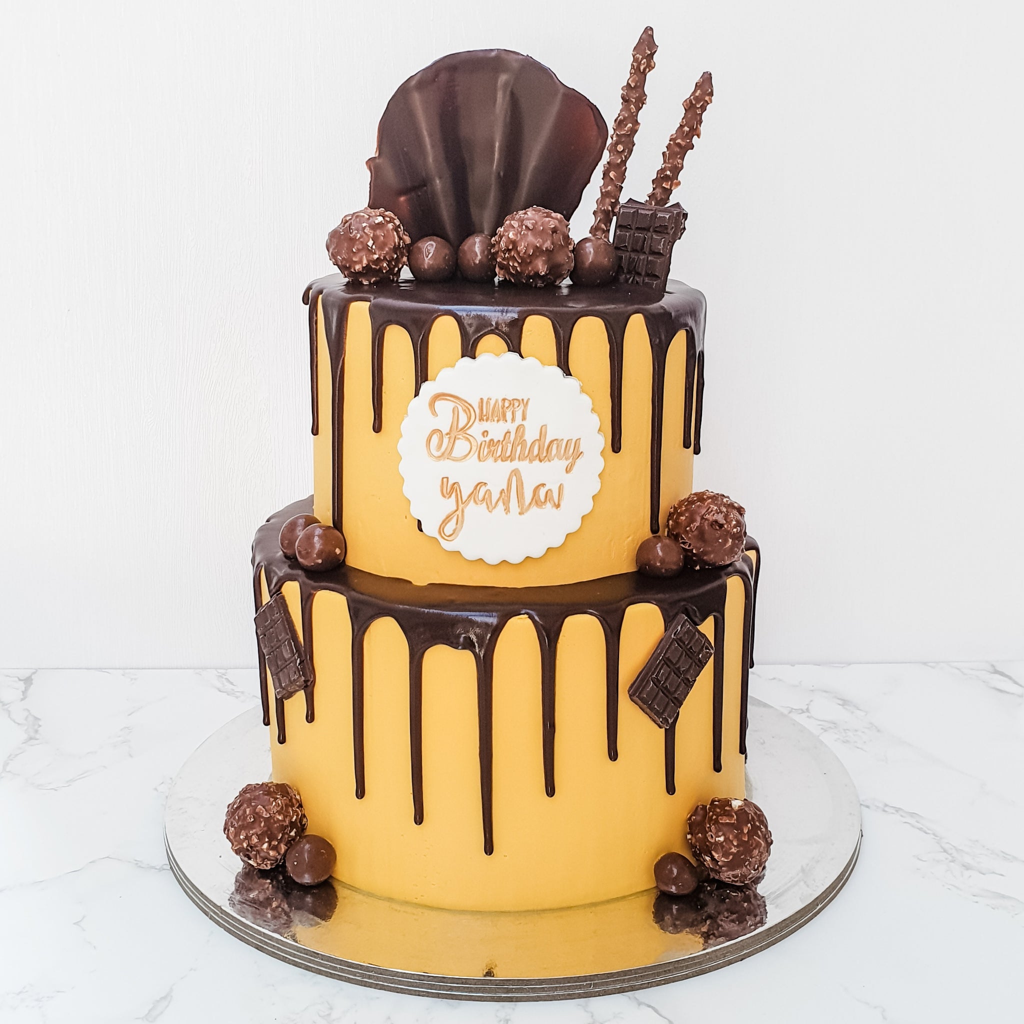 Two Tier Chocolate Cake (3 Kg) | SendPyar